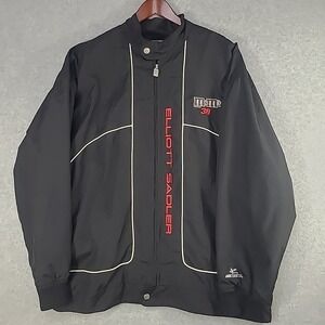 Vintage‎ Elliott Sadler Nascar 38 M&M Racing Chase Windbreaker Bomber Jacket XXL